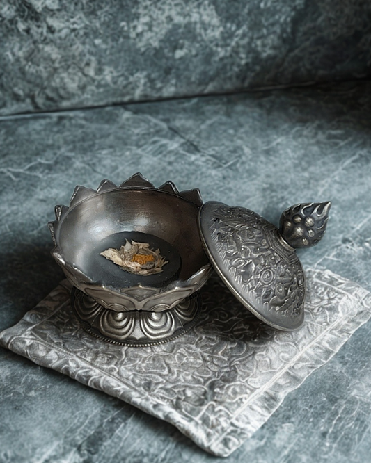 Encensoir Lotus Sacré Bronze